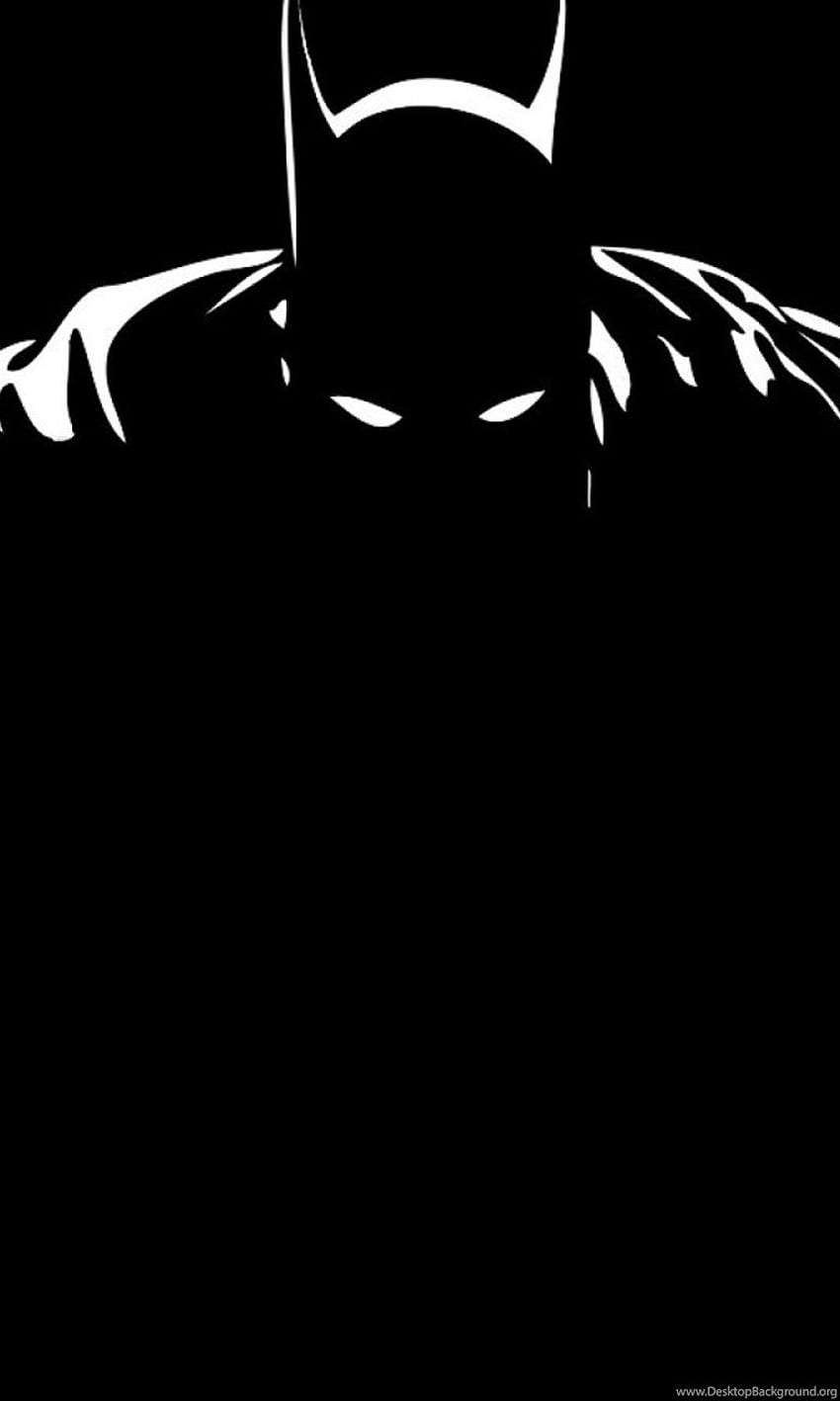 Batman Black And White iPhone 6 Plus HD phone wallpaper