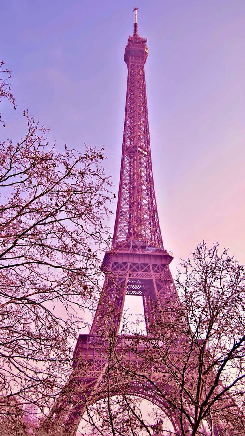 result for cute girly . Menara eiffel, Menara, Tempat, Cute Pink Paris HD phone wallpaper