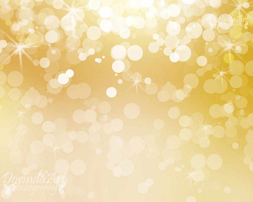 Bokeh background Digital print Gold Christmas by DorindaArt [] for your , Mobile & Tablet. Explore Gold Lights . Gold and Silver , Brown and Gold, Golden Bokeh HD wallpaper