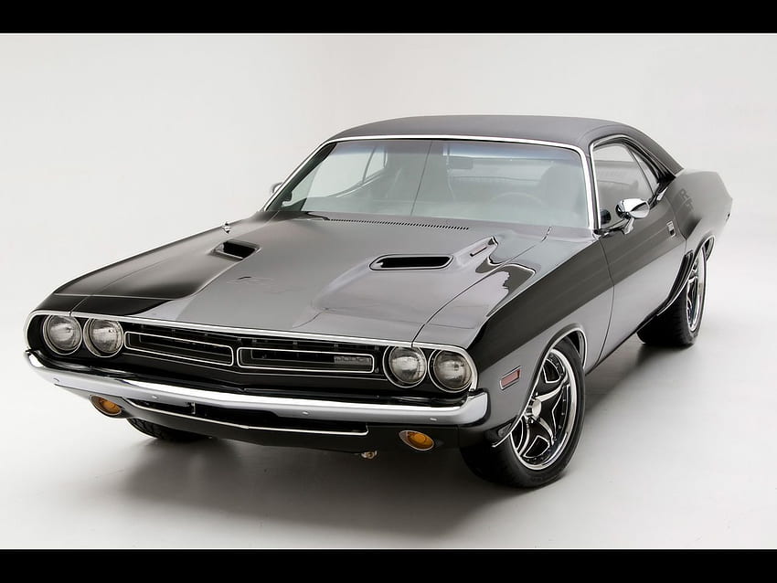 Dodge Challenger R T Muscle Car By Modern Muscle - Front Angle, Old Dodge  Muscle Cars HD wallpaper