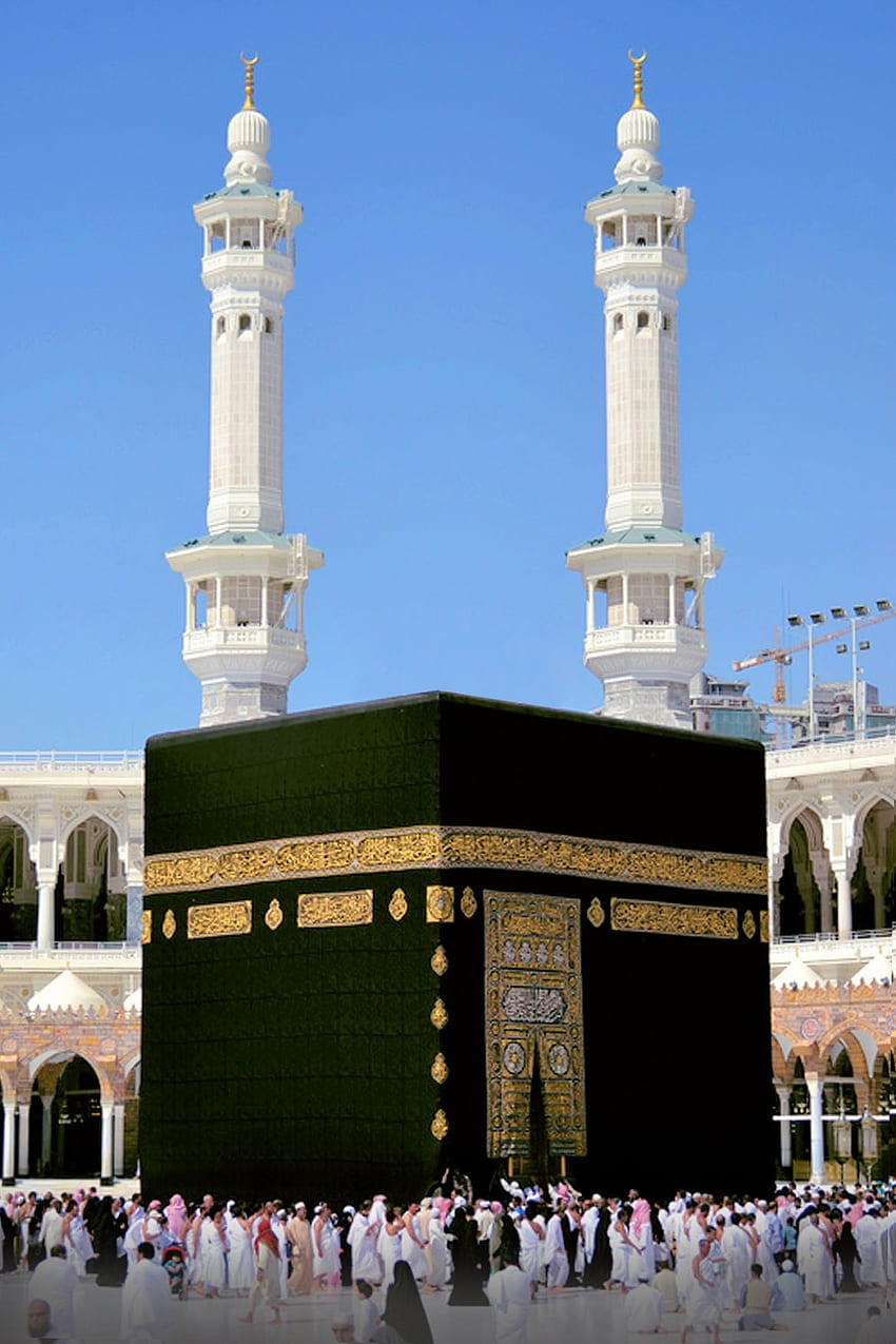 Kaaba Sharif. La Meca, arquitectura islámica, Kaabah fondo de pantalla del teléfono