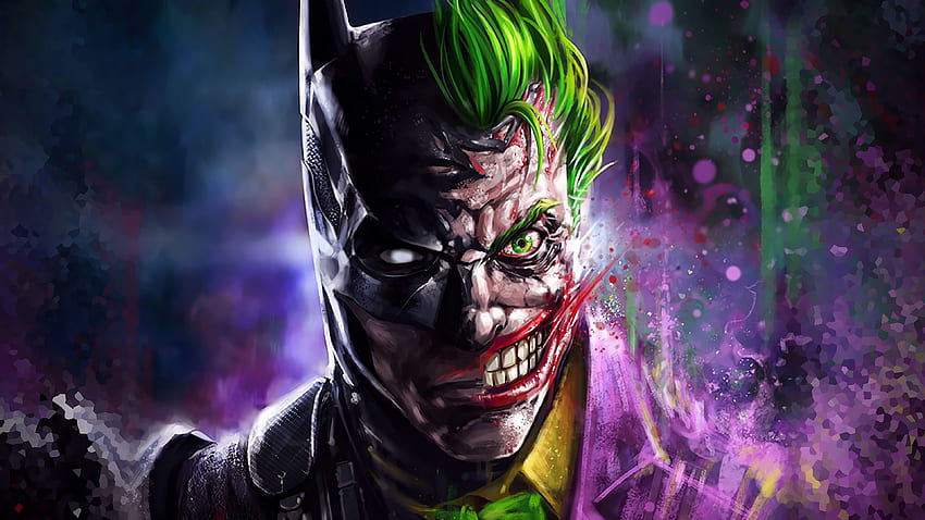 Batman Joker, Joker double moniteur Fond d'écran HD