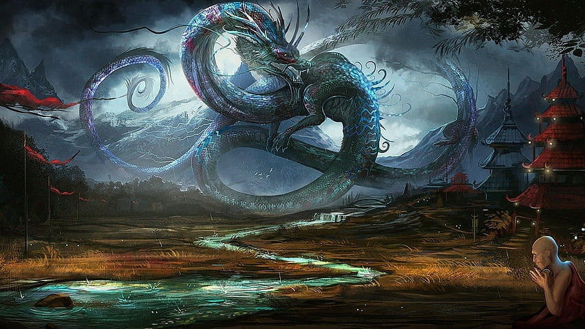 Japanese Dragon - [] for your , Mobile & Tablet. Explore Dragon For . Dragons , Dragon , 3D Dragon, Japanese Dragon Aesthetic HD wallpaper