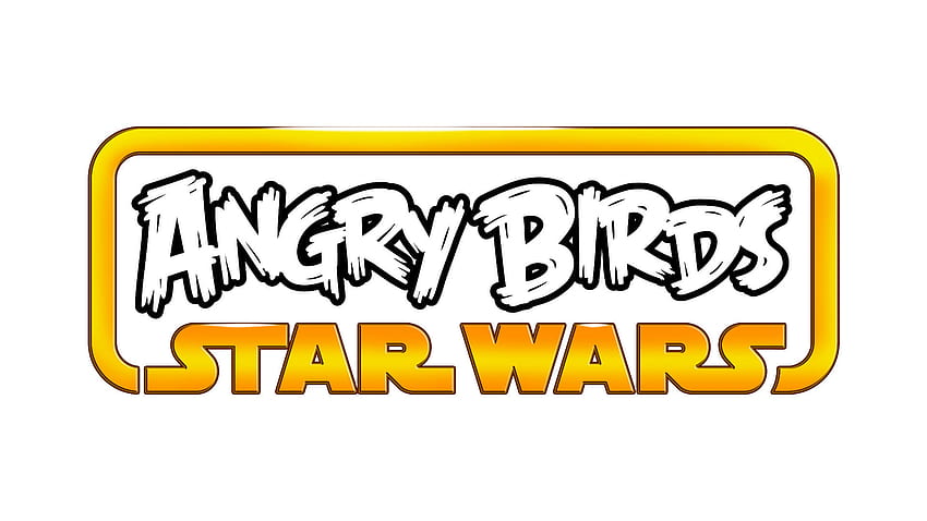 Angry Birds Yıldız Savaşları Logosu HD duvar kağıdı