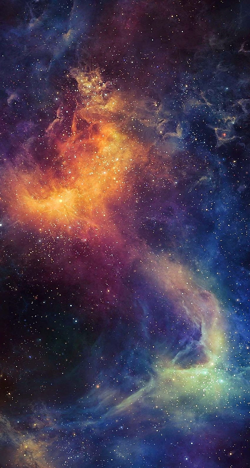 美しい色の宇宙星雲 iPhone 6 Plus, 金星 HD電話の壁紙