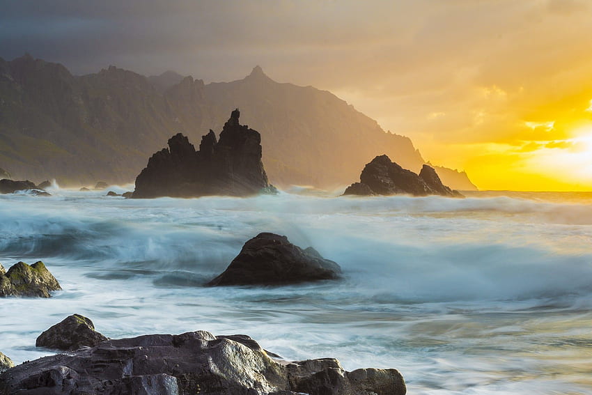 The Most Awe Inspiring Places To Watch The Sunset In Tenerife HD wallpaper