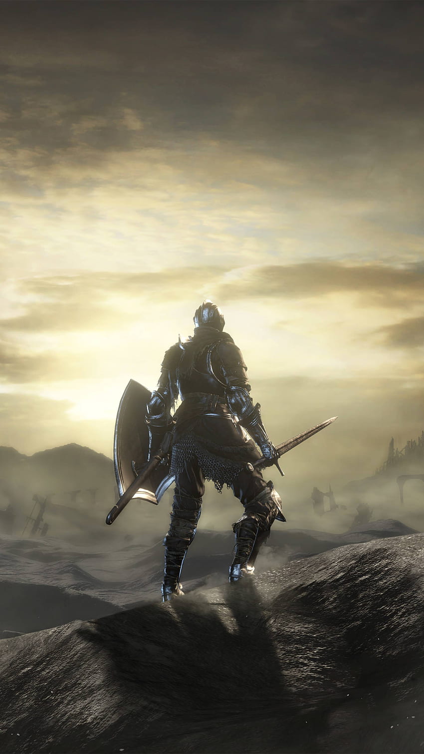 Dark Souls 3 Warrior Sony, 2160X3840 Dark HD phone wallpaper