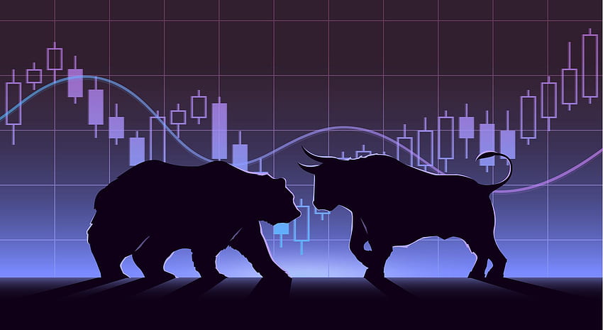 Trader, Bull and Bear HD wallpaper