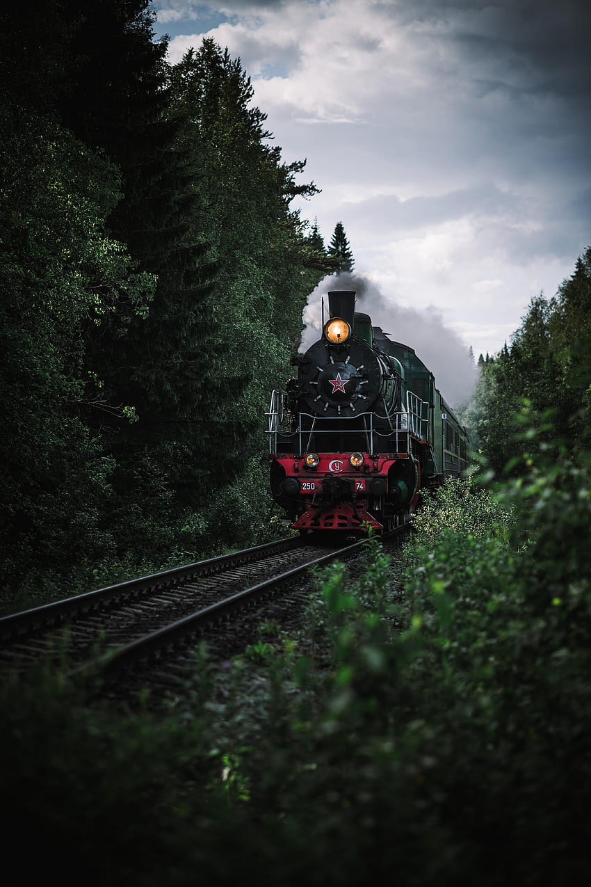 Rauch, Verschiedenes, Verschiedenes, Eisenbahn, Schienen, Zug HD-Handy-Hintergrundbild