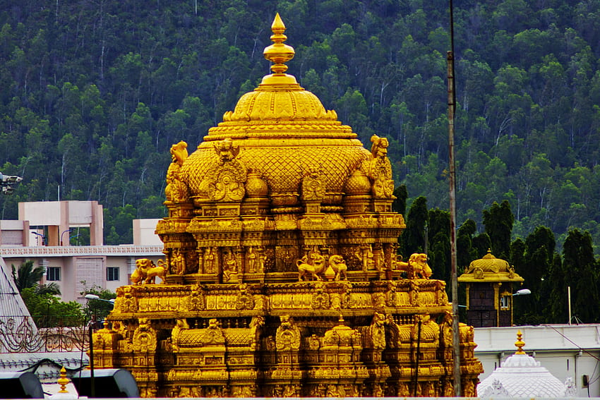 Tirumala Venkateswara Temple - in Andhra Pradesh, Tirupati Temple HD wallpaper