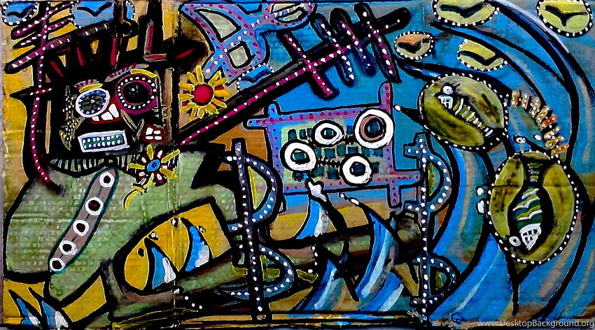 Collections Basquiat, Jean-Michel Basquiat Fond d'écran HD
