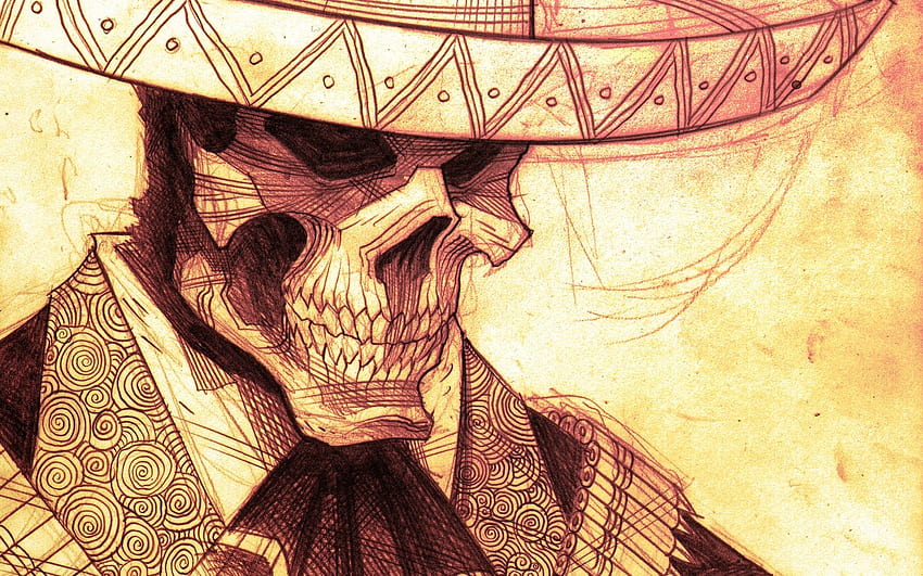 Mexican Background. Mexican Skeleton , Mexican Quilt and Mexican Patterns HD wallpaper