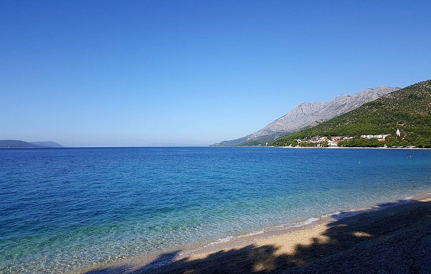 summer, beach, sea, sunny day, croatia, zaostrog, Croatia Beaches HD wallpaper