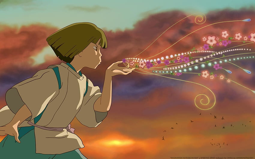 Spirited Away, Haku Ghibli HD wallpaper