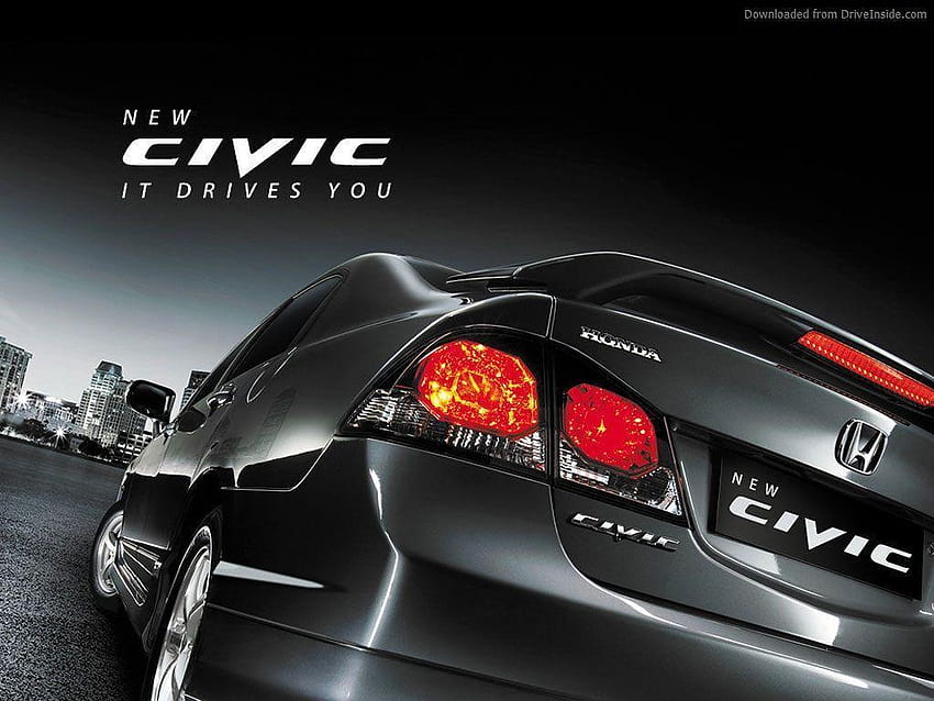 Honda Civic Logo, JDM Civic HD wallpaper