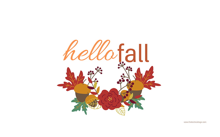 Fall Digital for Your iPhone, iPad &, Hello Autumn HD wallpaper