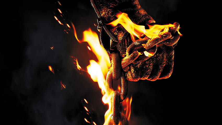 Ghost Rider: Spirit Of Vengeance Movie, 手, 鎖, 火, , 背景, Qd8njp, Ghost Rider Horse 高画質の壁紙
