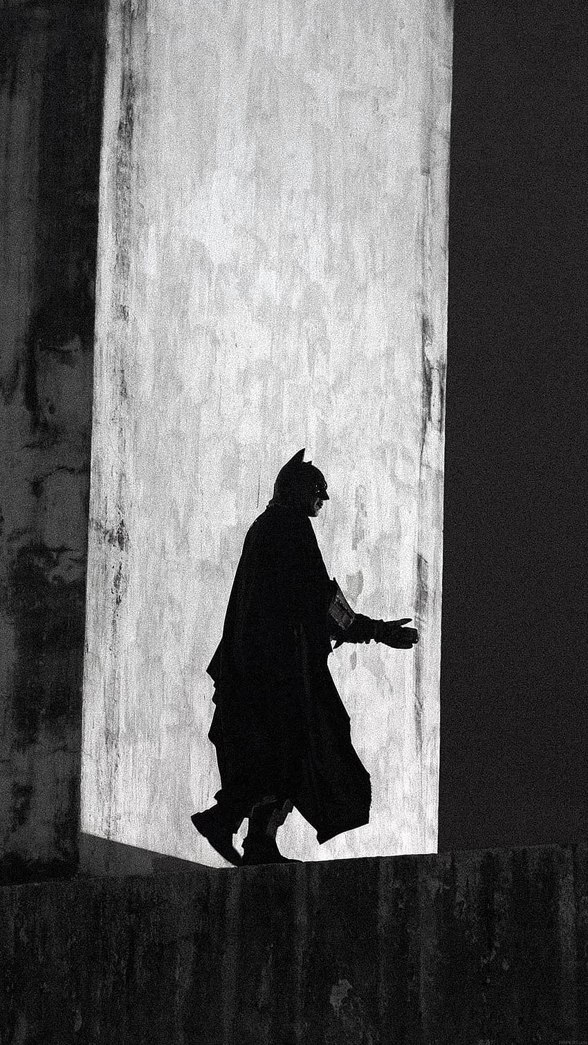 iPhoneXpapers - batman street art dark hero, Black and White Graffiti Art HD phone wallpaper
