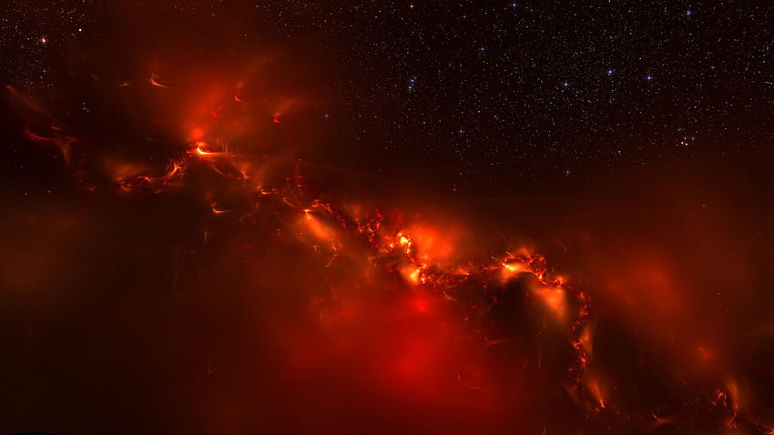 . Cosmos. . . fire, light, the universe, Firelight HD wallpaper