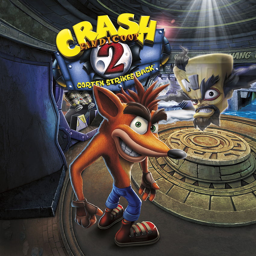 Crash Bandicoot 2: Cortex Strikes Back Cover Art Sfondo del telefono HD