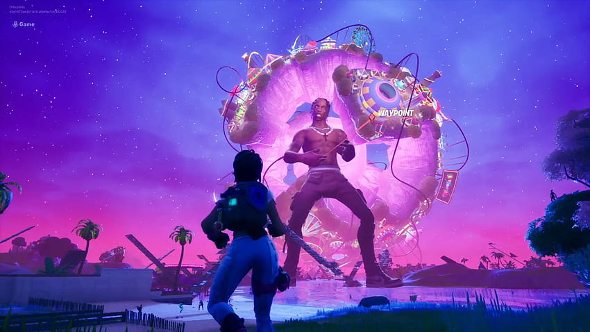 If the Travis Scott Astronomical performance proved anything, it's that Fortnite is changing the game and music industries forever, Waypoint Fortnite HD wallpaper