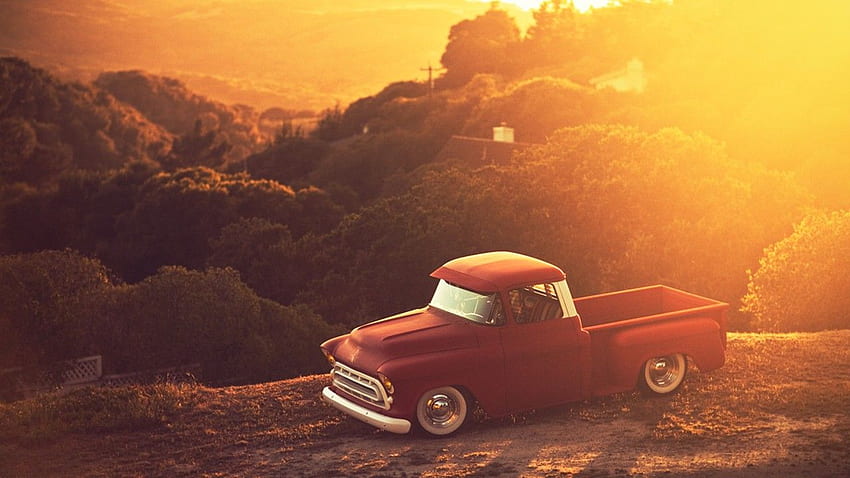 Old Truck, Old Chevy HD wallpaper