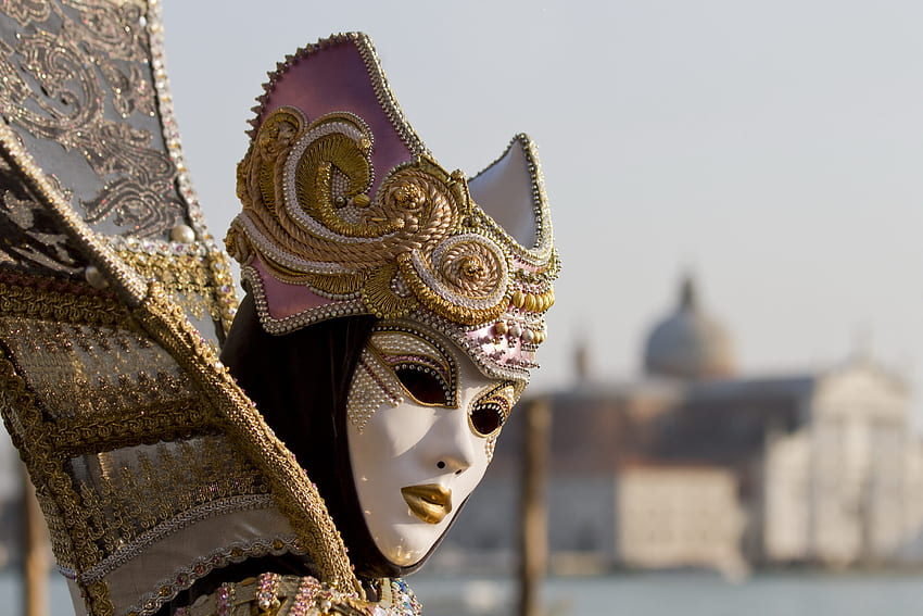 Venise, Divers, Masque, Costume, Mascarade Fond d'écran HD