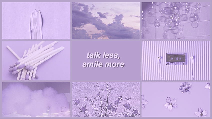 Buy Photo Wall Collage Kit Lavender Light Purple Aesthetic set Online in  India  Etsy