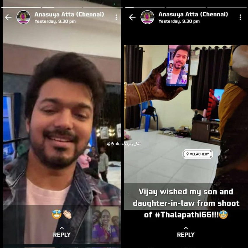 Vijay's FIRST LOOK From Thalapathy 66 Leaked, Lucky Fan Shares Snapshot Of Video Call From The Sets SEE PIC! HD phone wallpaper