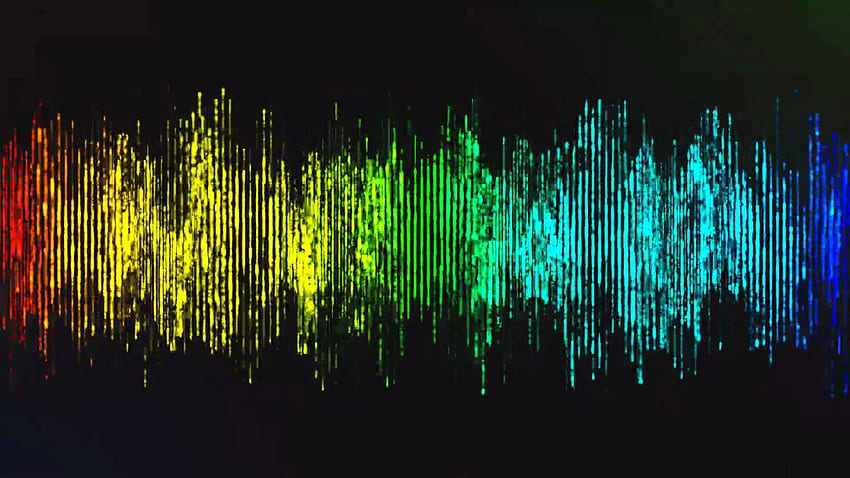 Jak programista może pracować z plikami audio?. SAP Conversational AI Blog, Waveform Tapeta HD