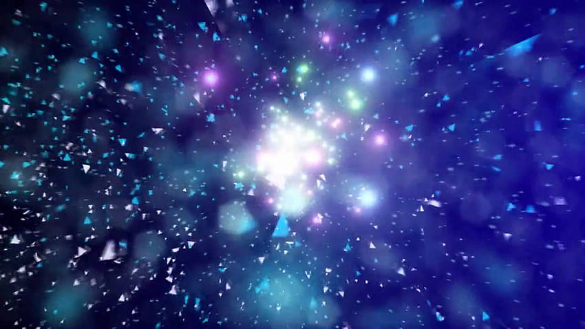 Partikelexplosion Produktionen von J Sern HD-Hintergrundbild
