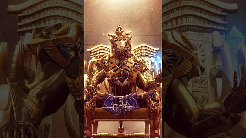 LIVE PHARAOH X SUIT, Golden Pharaoh HD wallpaper