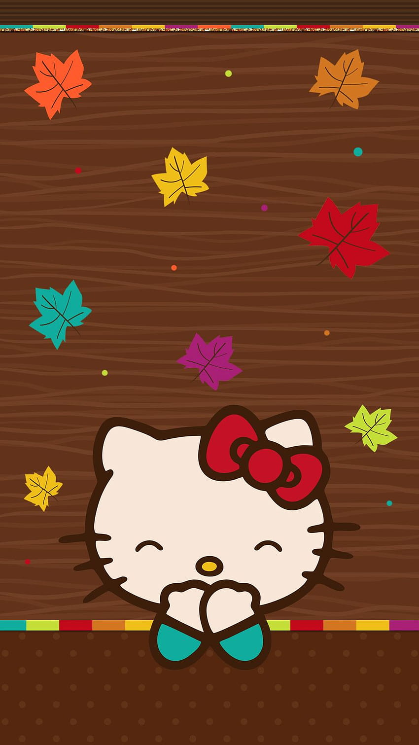 ١ Cute Walls ♡: Hello kitty fall set, Hello Kitty Autumn HD phone wallpaper  | Pxfuel