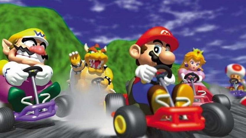 Jak Mario Kart 64 stał się najlepszą grą wyścigową na N64 Jaskinia maniaków Tapeta HD