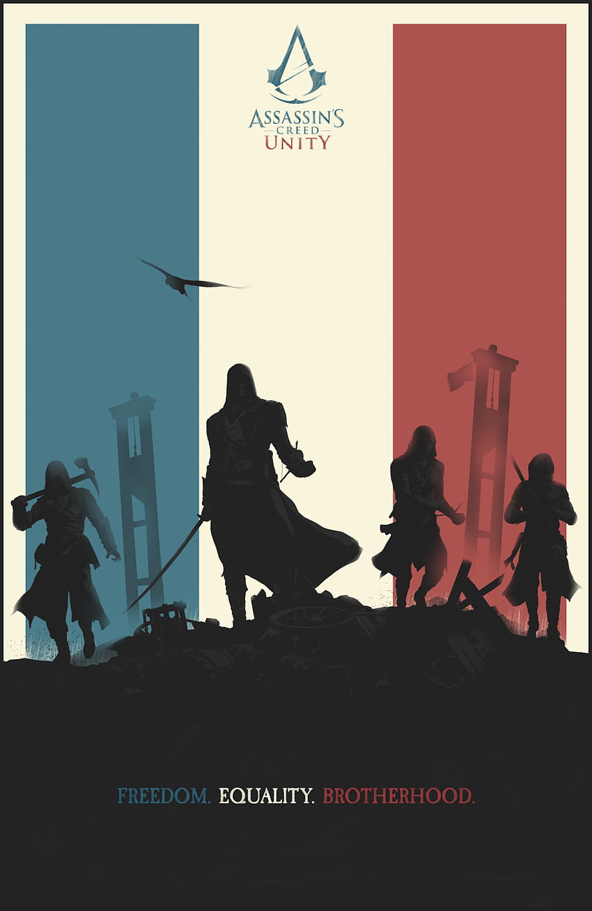 Assassin's Creed Unity Competition Winners, Assassin's Creed Minimalist HD phone wallpaper