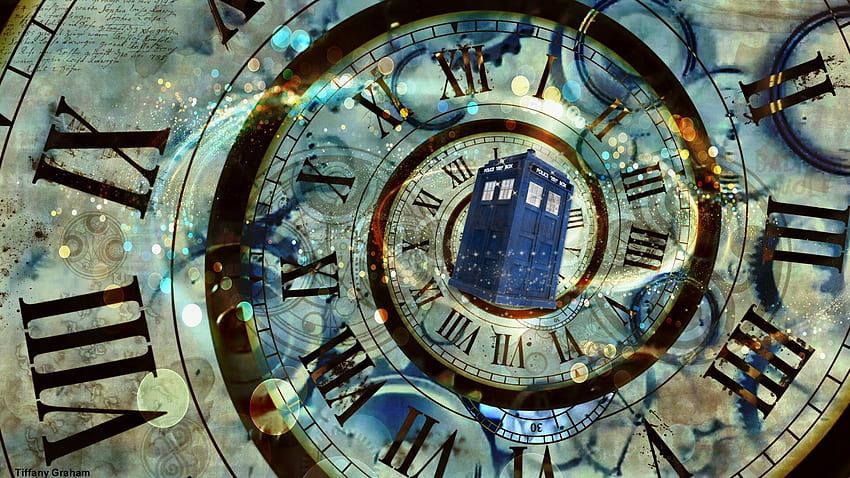 Doctor Who Inside The Tardis Wallpaper