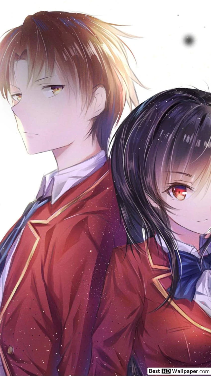 ห้องเรียนของชนชั้นสูง - Kiyotaka Ayanokoji & Suzune Horikita วอลล์เปเปอร์โทรศัพท์ HD