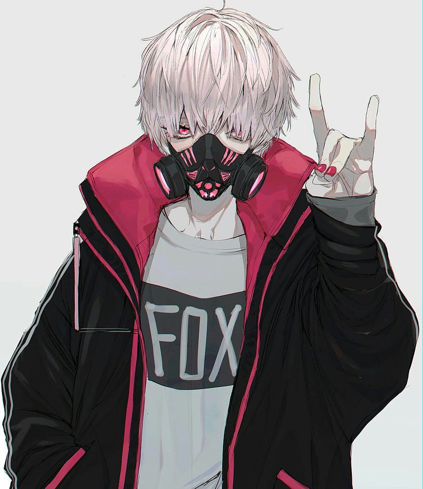 Anime boy with mask HD wallpapers  Pxfuel