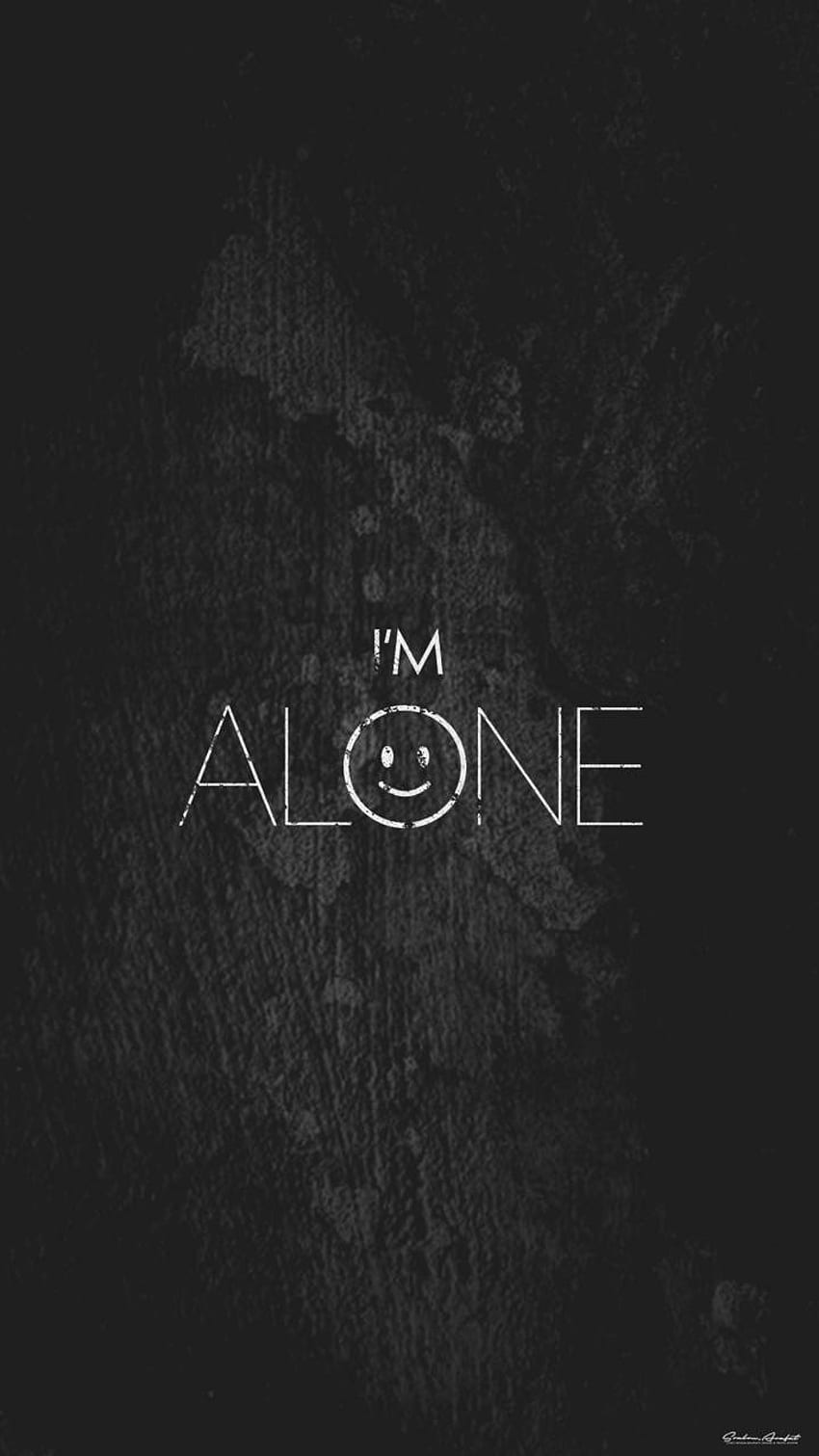 I am Alone HD phone wallpaper