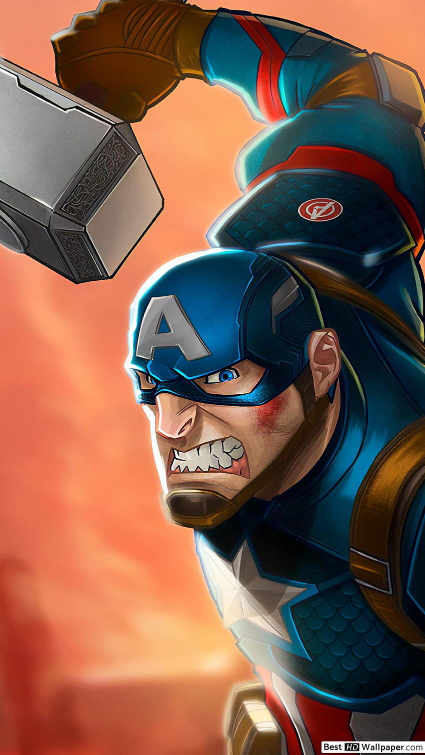 Marvel Comics Superhero - Captain America, Vintage Captain America HD phone wallpaper