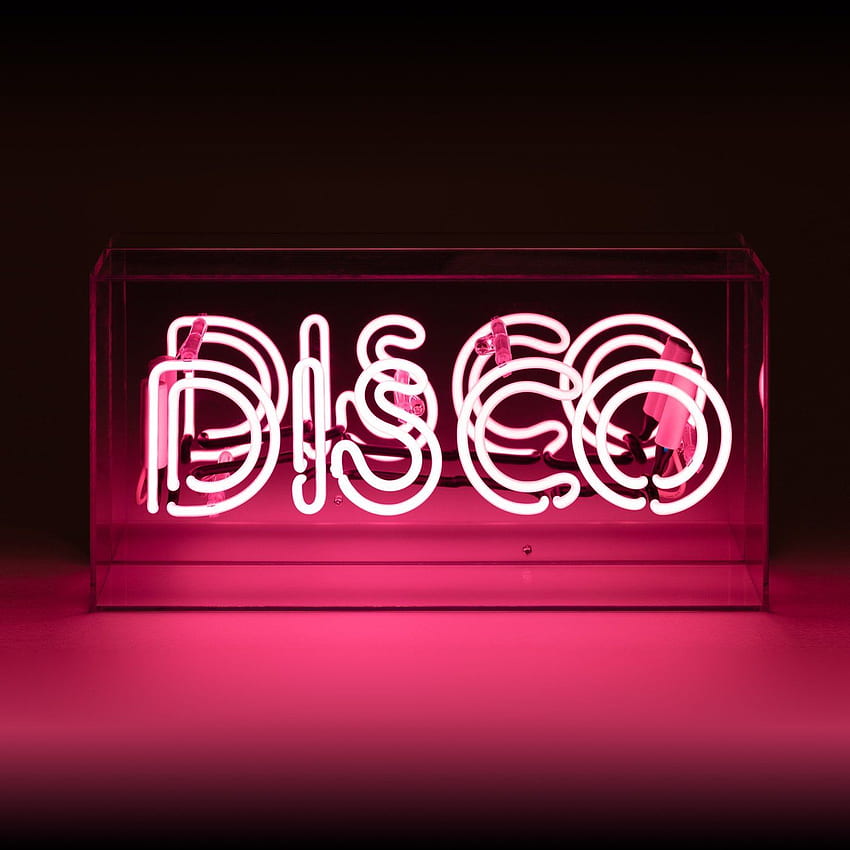 Locomocean Disco Neon Sign. Disco Neon Light. Neon Box Sign – Dollydagger HD phone wallpaper