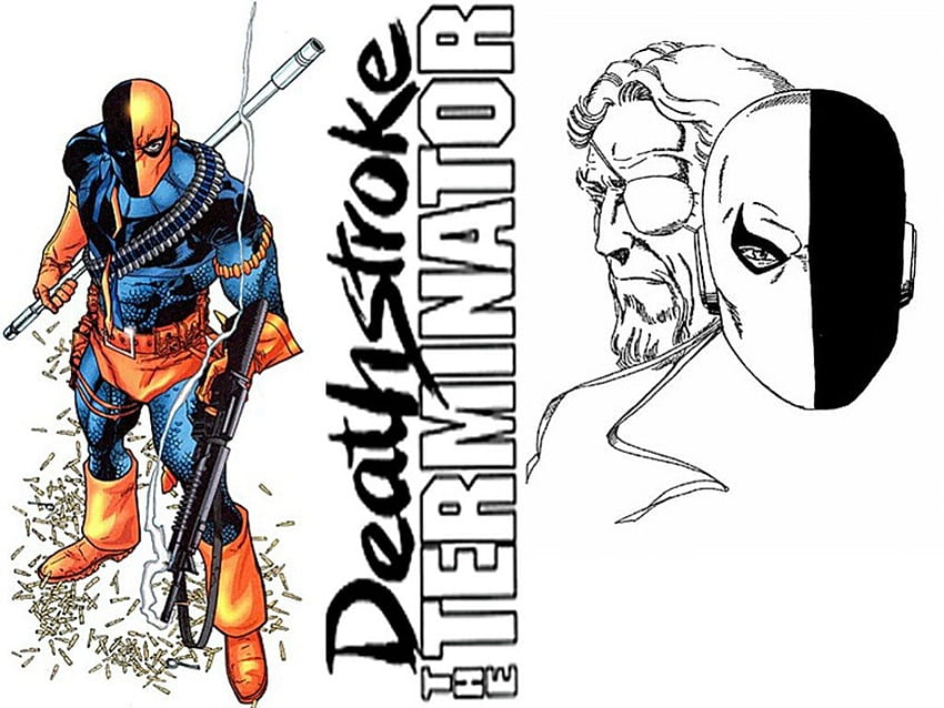 Deathstroke The Terminator, Komik DC, Penjahat, Deathstroke, Pahlawan Super, Komik Wallpaper HD