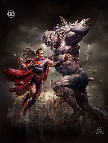 hulk vs doomsday wallpaper