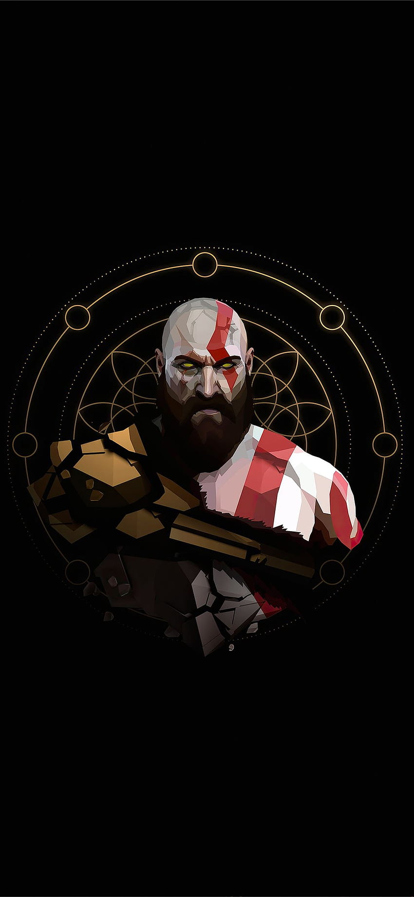 Ver 18 iPhone Logo God Of War, Kratos Papel de parede de celular HD