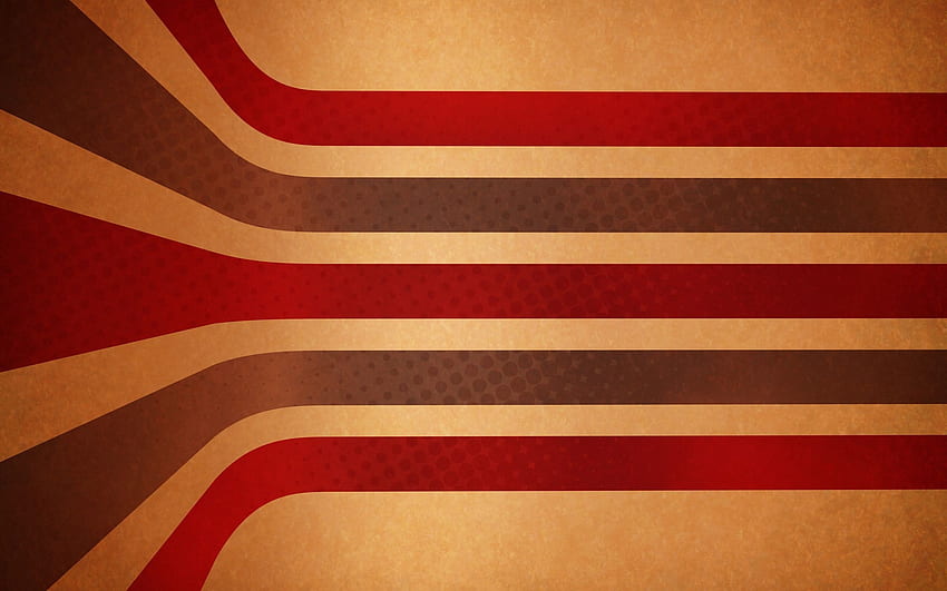 latar belakang retro, latar belakang coklat, garis merah dengan resolusi . Kualitas tinggi Wallpaper HD