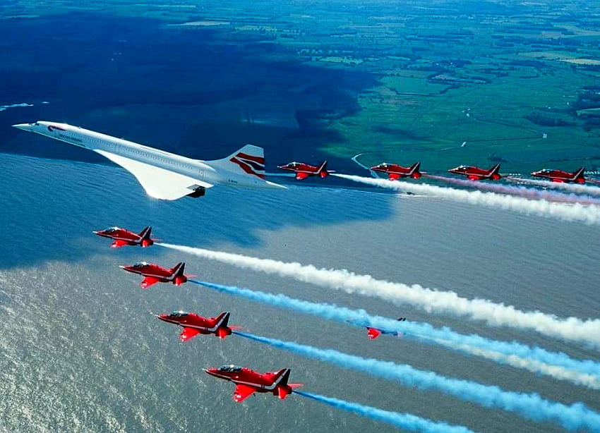 Liderado por Concorde, legal papel de parede HD