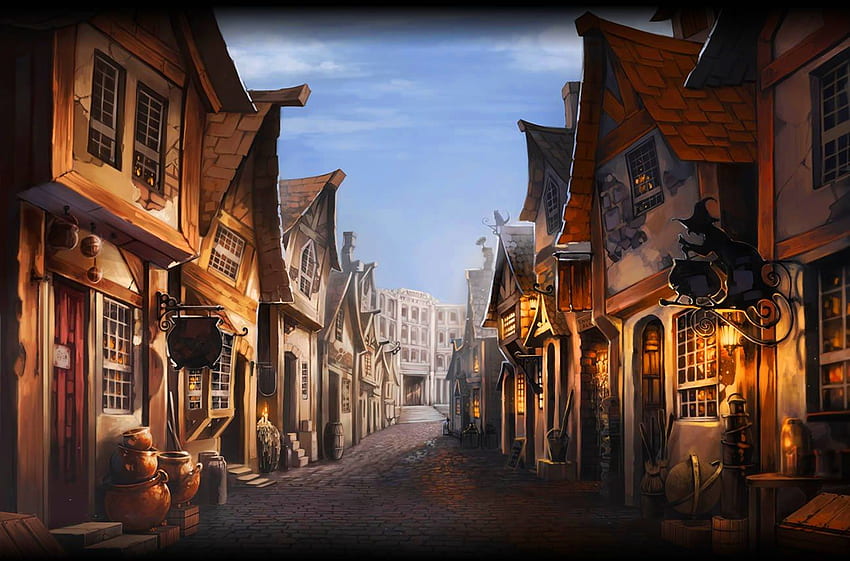 Diagon Alley. Harry potter diagon alley, Diagon alley, Harry potter stories HD wallpaper