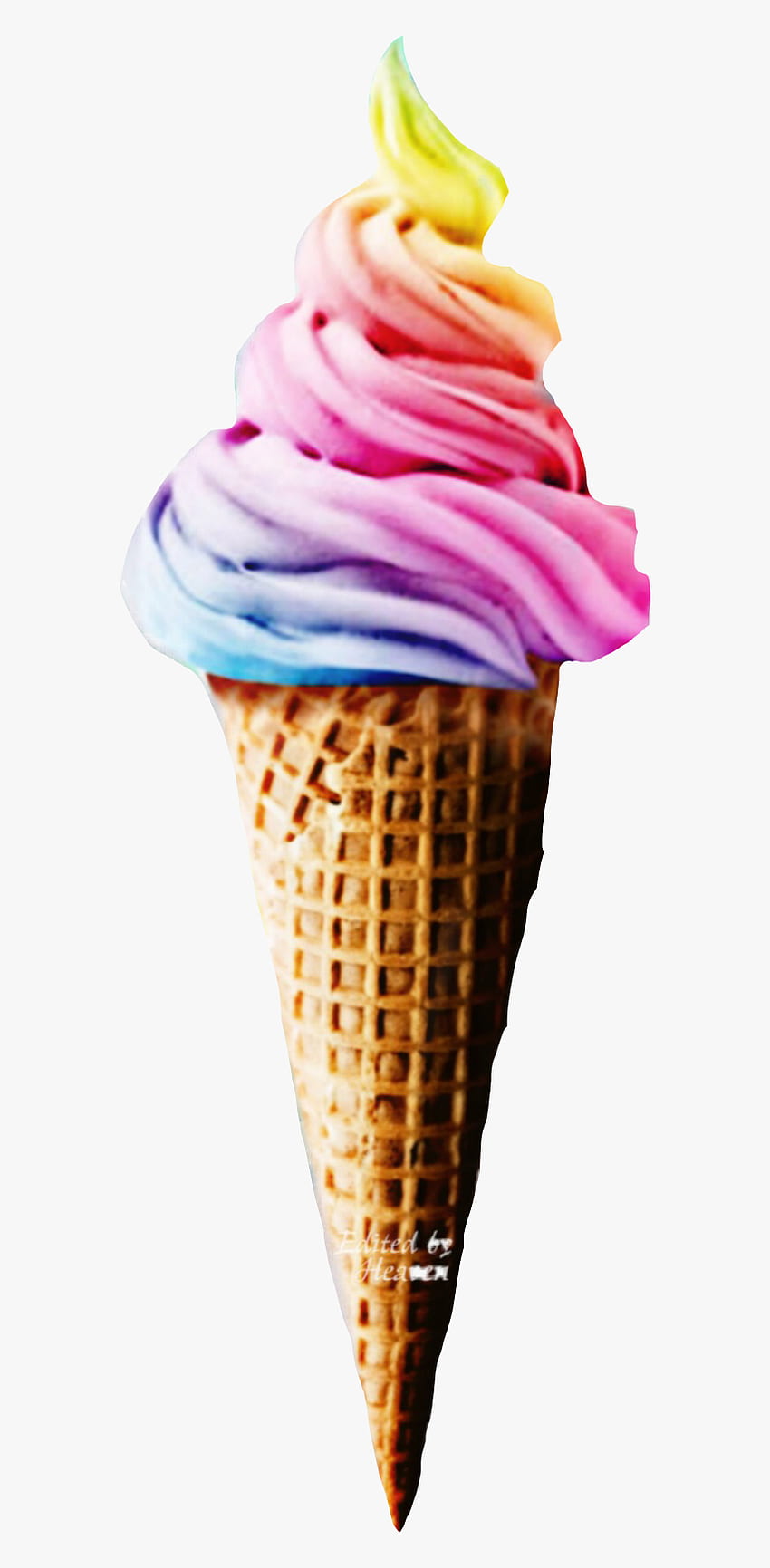 Ice Cream Png Rainbow - Transparent Rainbow Ice Cream, Png HD phone wallpaper
