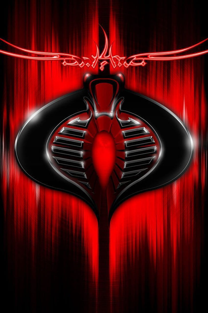 Лого на Cobra Commander, лого на Cobra HD тапет за телефон