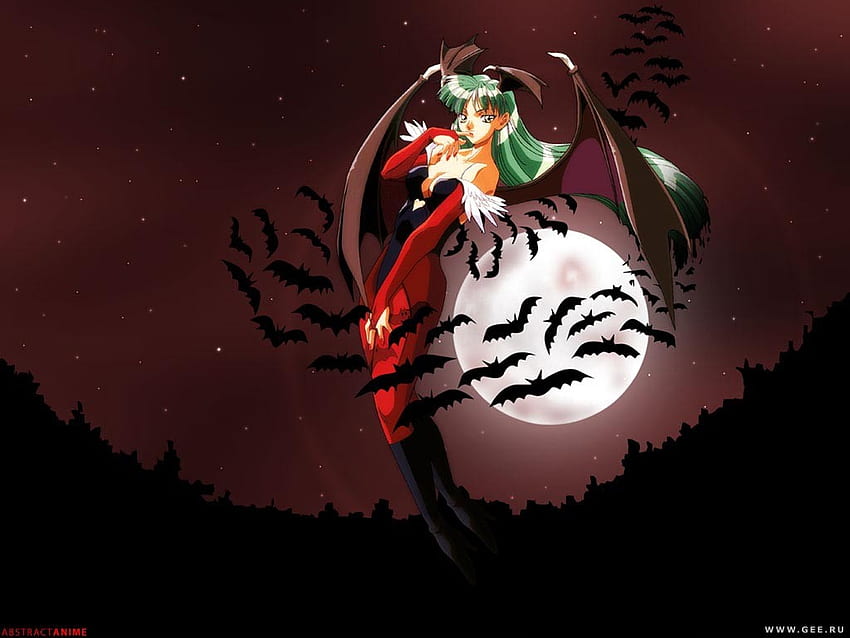 Morrigan Aensland, Darkstalkers Anime HD wallpaper